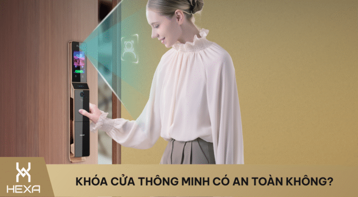Khóa cửa thông minh có an toàn không - avt