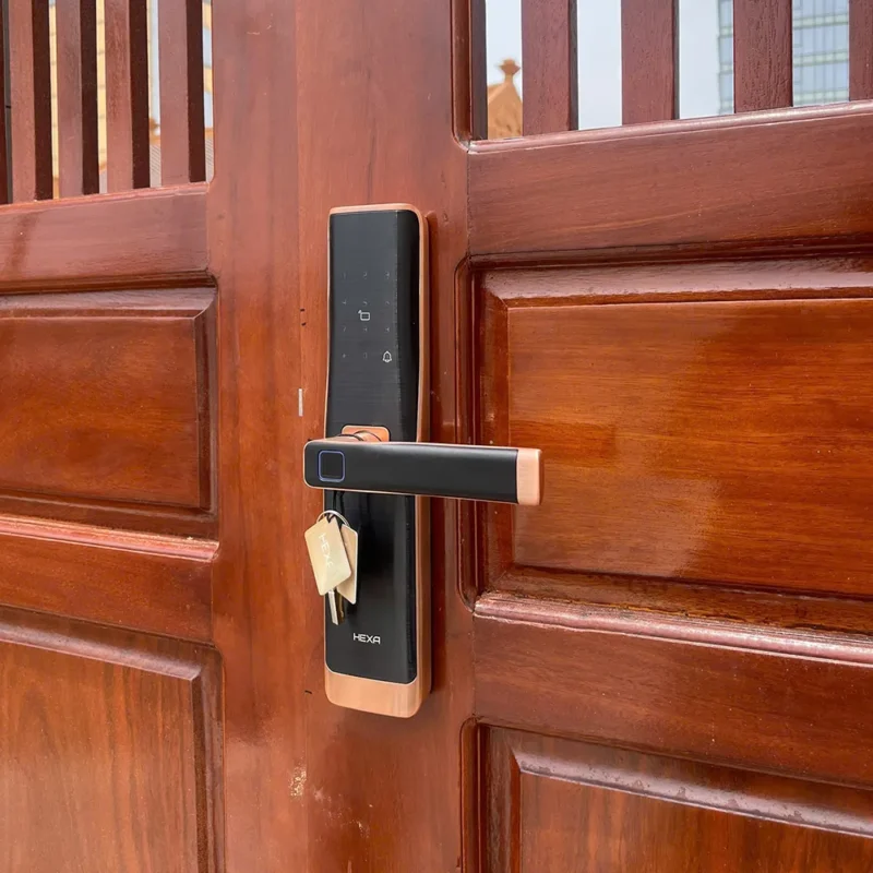 Khóa cửa vân tay cao cấp Hexa P200-promax