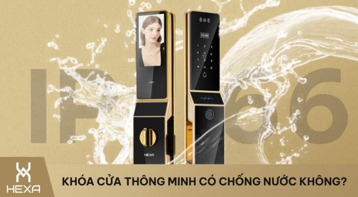 Khóa cửa thông minh có chống nước không - avt