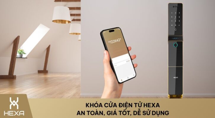 Khóa cửa điện tử Hexa