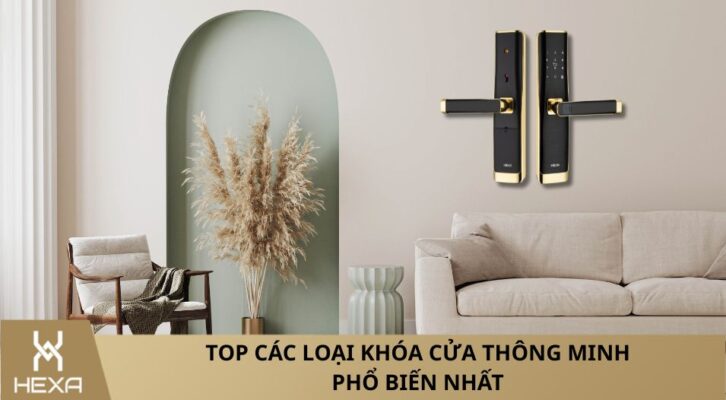 các loại khóa cửa thông minh