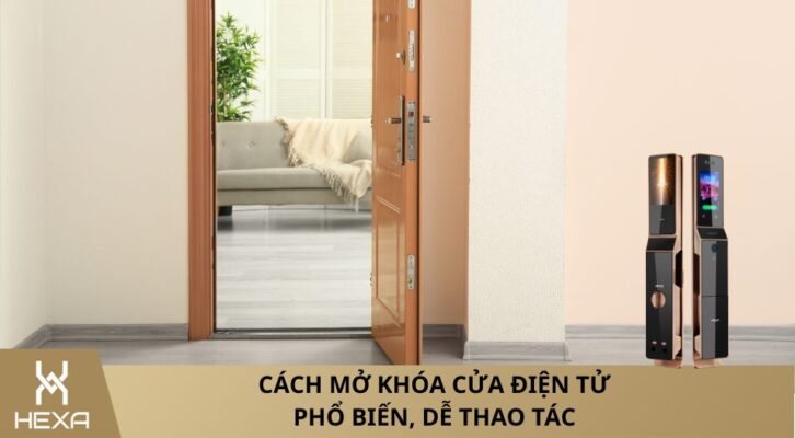 cách mở khóa cửa điện tử