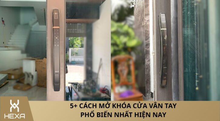 cách mở khóa cửa vân tay
