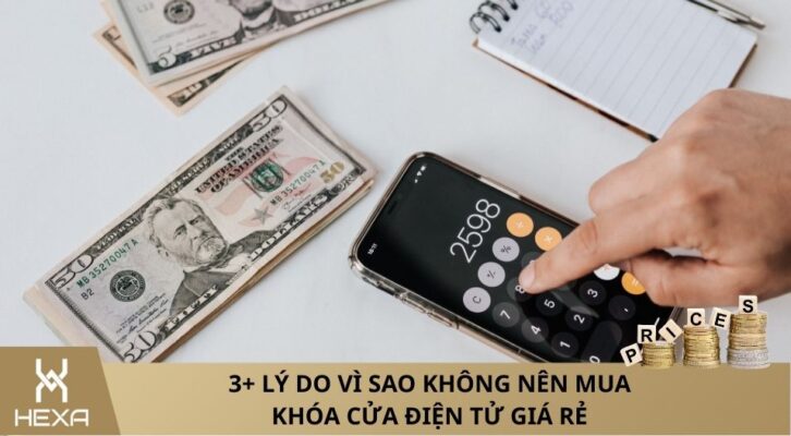 khóa cửa điện tử giá rẻ