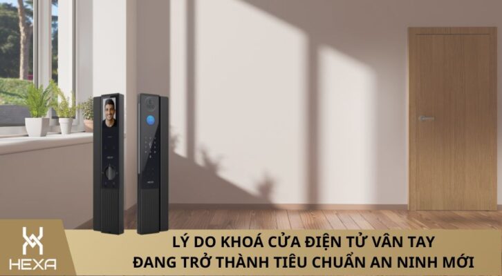 khoá cửa điện tử vân tay