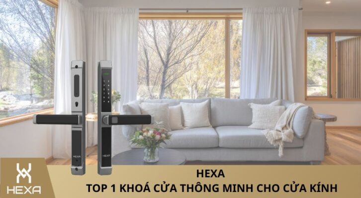 khoá cửa thông minh cho cửa kính