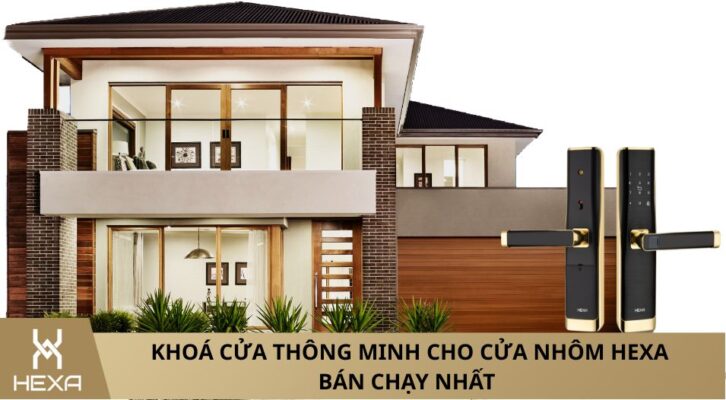 khoá cửa thông minh cho cửa nhôm