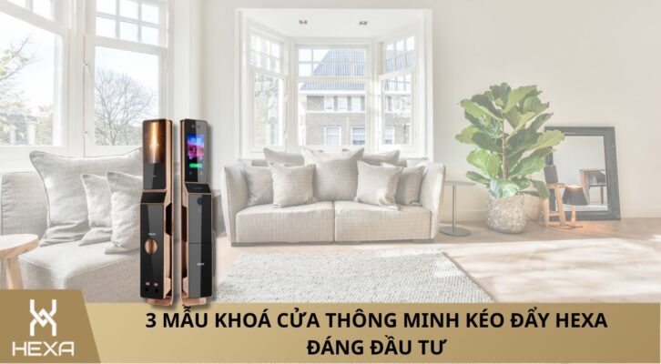 khoá cửa thông minh kéo đẩy