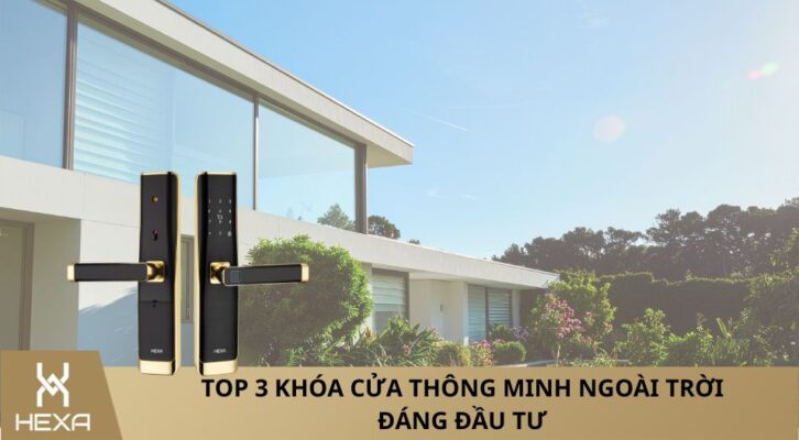 khóa cửa thông minh ngoài trời