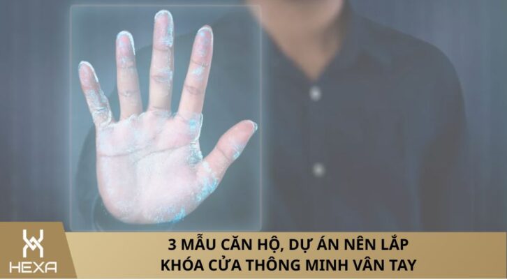khóa cửa thông minh vân tay