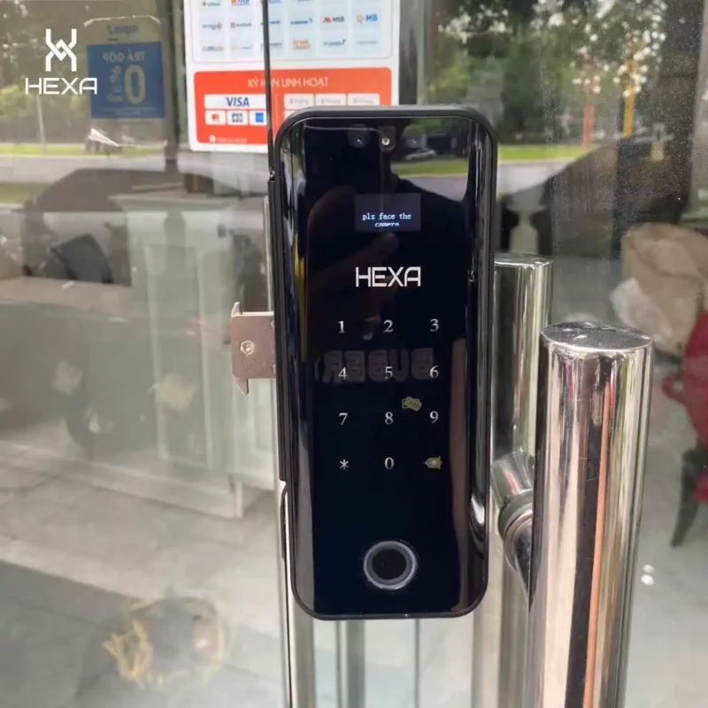 HEXA G100 Pro – khóa thông minh cho cửa kính cường lực