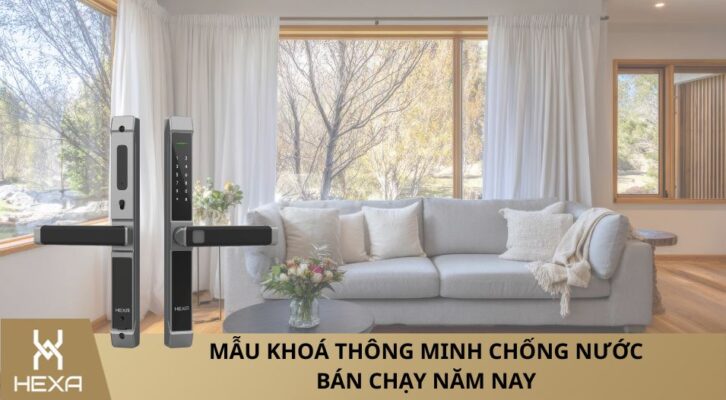 khoá thông minh chống nước