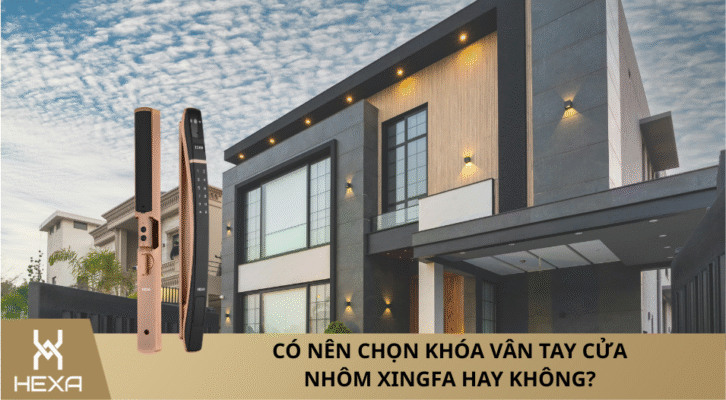 khóa vân tay cửa nhôm Xingfa