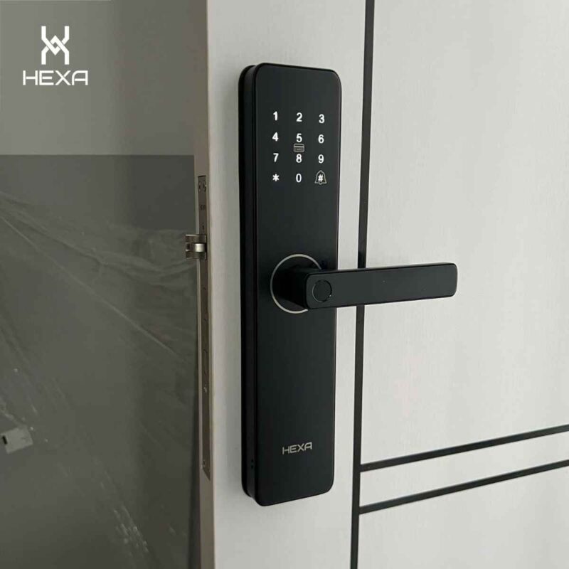 Mẫu khóa cửa thông minh Hải Phòng Hexa HX12 được ưa chuộng