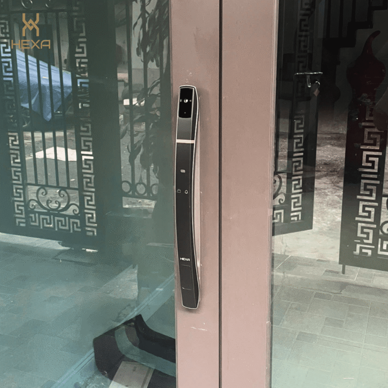Khóa vân tay cho cửa nhôm 6
